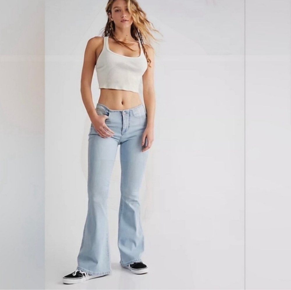 Free People We the Free Curvy‎ Flare Jeans Size 30
